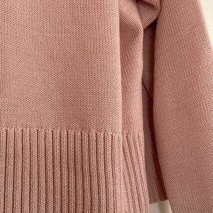Everlane Soft Cotton Square Crew in Pale Pink